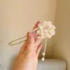 Grampo de Cabelo Dourado Folha Roxa para Mulheres, Grampo de Coque de Alta Qualidade, Novo Acessório de Cabelo Estilo Chinês Moderno
