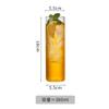 Copo reto estilo japonês Copo Colin Copo de coquetel Copo para highball Copo Haibo Copo para Long Island Ice Tea copo para beber longo taça de vinho longa