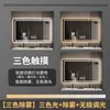 Espejo Inteligente Pantalla Táctil Baño Antivaho Espejo de Baño Espejo de Baño LED Montado en Pared Espejo de Maquillaje Inteligente con Luz