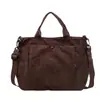 Bolso de Pana Estilo Japonés Nuevo para Mujer Otoño/Invierno Gran Capacidad Bolso Cruzado Mochila de Estudiante Bolso para el Trabajo Bolso de Hombro Único