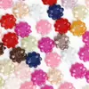 Cor Fofa Estrela de Cinco Pontas Flor Laço Pérola ABS Contas Acessórios DIY Material Arte para Unhas Capa de Celular Patch
