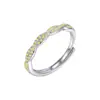 Anillo de Cruz con Piedra de Nacimiento para Mujer Cable Entrelazado Tejido de Punto Lujo Ligero Moda Sensación de Alta Gama Piedra del Mes Regalo de Vacaciones para Mujer