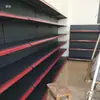 Prateleira de supermercado cinza fosco expositor de lanches loja de conveniência prateleira de armazenamento multicamadas de face única dupla face loja de papelaria display