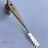 Raspador de Pintura al Óleo con Pigmento Acero Inoxidable Cabeza Plana Cabeza Puntiaguda Pigmento Arte Fino Tono suit Cabezal de Corte Mezcla Textura de Madera Pintura