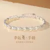 Pulseira Autêntica de Coelho em Prata Esterlina para Mulheres, Novo Design Moderno, Estilo Único, Perfeita para o Ano Zodiacal Dela, Presente para o Aniversário da Namorada