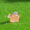 Figuritas de Dinosaurios en Miniatura para Paisaje Micro, Adornos Creativos de Dinosaurios Luminosos para Bricolaje, Decoraciones de Jardín de Musgo, Figuras en Miniatura