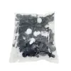 Suministros del Fabricante 100 Piezas Clips Universales de Plástico Automotriz en Caja o Bolsa, 6 Tipos, con Herramienta Destornillador