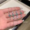 Transmisión en Vivo Suministro de Pulsera de Jadeíta Azul Natural con Incrustaciones de Plata S925, Estilo de Diseño Fresco, Beneficios para Empleadas