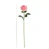 Flor Artificial Rosa de Gama Alta Realista Boda Ramo de Boda Decoración del Hogar Ramo de Flores Artificiales Rosa