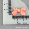 Estuche para Teléfono Móvil de Pajarita Caja de Almacenamiento de Accesorios Material Brillante de Pajarita DIY Accesorios de Resina Material de Parche de Pegamento de Crema