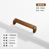 Fornecimento Direto da Fábrica Ferragens de Puxador de Gaveta Antigo Chinês Puxador Simples de Liga de Alumínio Puxador de Porta para Armário de Sapatos Armário