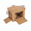 Caja plegable de plástico con puerta lateral, caja de almacenamiento para acampar al aire libre, maletero de coche, caja plegable japonesa para coche.