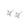 Pendientes de botón para hombre, diseño moderno de nicho, estilo frío de alta calidad, hebilla de oreja de trébol, pendientes sencillos para dormir para hombre