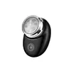 Mini Barbeador Elétrico Masculino Novo Modelo Transfronteiriço com Display Digital LCD, Aparador de Barba com Carregamento no Carro