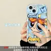 Adecuado para funda de teléfono móvil Apple 16 Iphone17Promax Transparente 14/15 Dibujos Animados Soporte 13 Lindo 11 Niñas