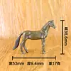 Enfeites de pônei de latão Artesanato de metal do Zodíaco Bronze Sabre sucesso Animal de estimação de chá do Zodíaco fábrica fornecimento no atacado