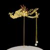 Adornos para Decoración de Pasteles de Cumpleaños, Inserciones de Colgante de Fénix, Toppers para Hornear, Corona de Fénix de Palacio, Corona de Lujo para Princesa