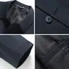 Jaqueta Botão Leishibert Primavera e Outono 2026 Masculina Lapela Casual Jaqueta Roupa de Pai de Negócios Casaco Masculino de Meia-Idade