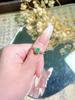 Novo anel feminino de diamante de água azul natural da moda chinesa, cabaça de jade, nicho de joias explosivas para mulheres