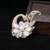 Broche de Ópalo Elegante de Moda Fénix Creativo Estilo Chino Corsage de Pavo Real Accesorios de Ropa Atmosféricos Alfiler para Chal