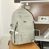 Mochila para Homens, Simples e Moderna, Mochila de Viagem de Grande Capacidade para Mulheres, Mochila Escolar Casual Estilo Japonês para Alunos do Ensino Fundamental II e Ensino Médio