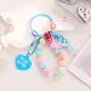 Funda de Teléfono, Bolso, Llavero, Accesorios con Etiquetas de Letras, Llavero Versátil para Chica Estilo Dopamina con Letras