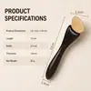 Palo de masaje de cuerno de sándalo natural, herramienta gua sha, lifting facial, masaje para el contorno de ojos, palo de masaje para puntos de acupuntura, para líneas finas y uso en todo el cuerpo