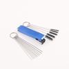 Juego Combinado Cepillo Limpiador de Carburador Acero Inoxidable Caja de Aluminio Aguja Llave Hexagonal Herramienta de Ajuste de Carburador