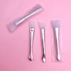 Nuevo Cepillo de Silicona de Doble Cabeza para Mascarilla Facial Más Vendido con Cuchara, Crema Facial y Crema para Ojos de Doble Uso, Barra de Masaje de Belleza al por Mayor