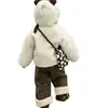 Conjunto de otoño e invierno para niña: chaqueta súper linda con forro de polar y pantalones de estampado de leopardo, perfectos para una niña de un año, elegante abrigo de invierno para salir