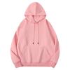 Sudadera con Capucha para Hombre y Mujer, Nuevo Estilo Primavera y Otoño, Sudadera de Manga Larga Lisa Holgada, Camisa Multicolor de Algodón, Uniforme Escolar de Manga Larga, Uniforme de Trabajo