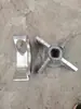 Peças da Máquina de Embalagem de Cimento com Rotor Lâmina Empurradora de Cinzas Cruzada Resistente ao Desgaste de Aço Inoxidável para Máquina de Embalagem Automática de Pó Seco Argamassa Massa Corrida