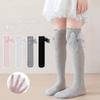 Medias de Verano para Niñas Lolita Lazo Calcetines hasta la Mitad de la Pantorrilla para Niños Lazo Encaje Calcetines de Princesa Calcetines hasta la Rodilla