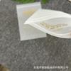 Bolsa pequeña de hueso personalizada para joyas de oro y plata, bolsa para empaquetar joyas, aretes, colgantes, bolsa de empaque autosellada