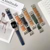 Padrão Cavalo Louco Mecha Novo Produto Adequado para Apple Watch Apple Watch Padrão Cavalo Louco Couro Genuíno Pulseira iWatch Atacado