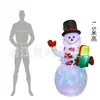 Papai Noel Transfronteiriço Pinguim Boneco de Neve Árvore de Natal Suprimentos de Festa Decoração Adereços Modelo de Ar Inflável