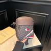 Bolsa de Ombro Infantil 2025 Estampada Personalizada Moda Xadrez Esportiva Casual Bolsa Quadrada Versátil Transversal Bolsa Pequena Novo Estilo