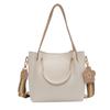 Bolso bandolera informal de estilo coreano con texto simple, diseño de nicho, combinable y a la moda, para mujer, 2025
