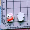 Mini Lanternas da Série de Ano Novo e Festival da Primavera, Sacos da Sorte, Presilhas de Cabelo com Moedas de Cobre, Presilhas de Garra, Acessórios de Resina para Nail Art com Cola de Creme DIY