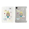 Funda protectora azul con lunares pequeños de jade para tableta iPad 10ª/11ª generación air 4/5 a prueba de caídas Pro 11/12.9/13