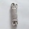 En stock de fábrica cuerda de paraguas línea miu 5 mm de núcleo poliéster color sólido tejido DIY colgante para mochila cuerda de ajuste de cintura flor