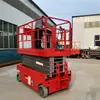 Plataforma Elevadora Totalmente Autopropulsada 10m Tipo Tijera Vehículo Móvil de Trabajo Aéreo Plataforma Elevadora Eléctrica Plataforma de Trabajo Elevadora