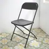 Silla Plegable para Exposiciones al Aire Libre Oficina de Negocios Entrenamiento Exposición Silla de Plástico con Respaldo Simple Portátil Silla para Computadora en Casa