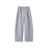 Pantalones de Cuadros de Pierna Ancha para Hombre, Nueva Temporada Primavera/Otoño Retro Americano Sueltos de Pierna Recta Deportivos Casuales Pantalones de Cuadros Curvos