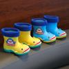 Botas de Lluvia Personalizadas de Tiburón de Dibujos Animados para Niños y Niñas, Botas de Lluvia Antideslizantes para Bebés para Niños y Niñas Pequeños, Zapatos Impermeables para Niños, Pegamento