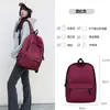 Mochila Escolar Transfronteriza de Nuevo Estilo, Moderna, Casual, Versátil, de Apariencia Premium, Sencilla, Ligera, Mochila para Parejas para Estudiantes de Secundaria, Preparatoria y Universidad