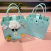 Bolsa de Compras de Feltro para Banquete de Aniversário de Um Ano com Logotipo Bolsa de Feltro Atacado Bolsa Tote Lembrança Personalizada