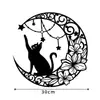 Artesanía Metálica Transfronteriza Dibujo Lineal Árbol de la Vida Decoración de Pared de Hierro Colgante de Pared para Sala de Estar y Dormitorio