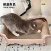 Rascador para gatos resistente al desgaste y a los arañazos, nido para gatos, casa universal para gatos de cuatro estaciones, juguete antiarañazos