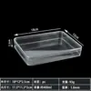 Caja de Regalo Rectangular Transparente de Acrílico Grado Alimenticio para Té Caja de Plástico Regalo de Boda Venta al Mayoreo